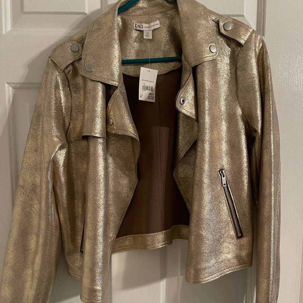 MEDIUM CATO JACKET, SHADE: GOLD